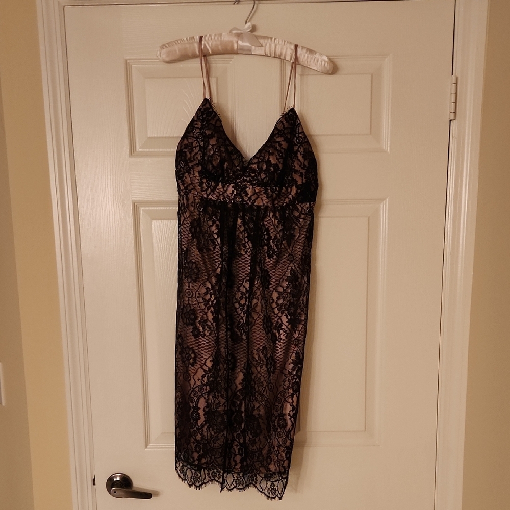 Lillie Rubin Black Lace Dress